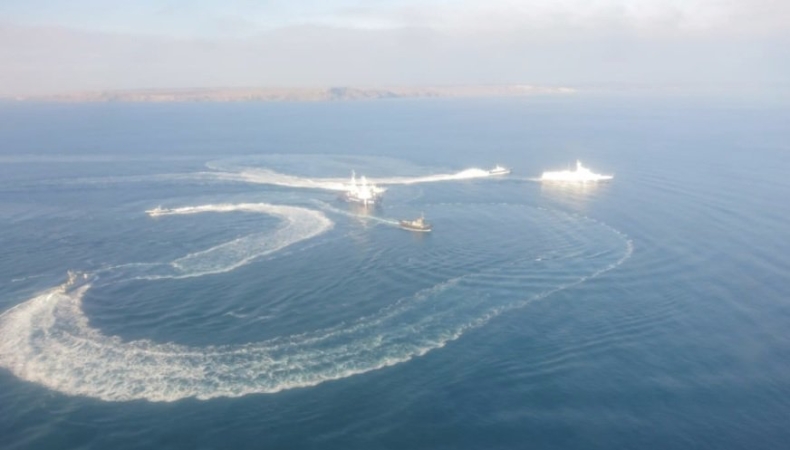 Ukraiński kuter staranowany przez Rosjan na Morzu Azowskim - GospodarkaMorska.pl