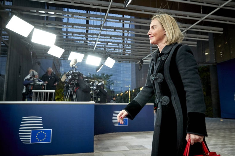 Mogherini: UE wzywa Rosję do oddania Ukrainie okrętów i uwolnienia ukraińskich marynarzy - GospodarkaMorska.pl
