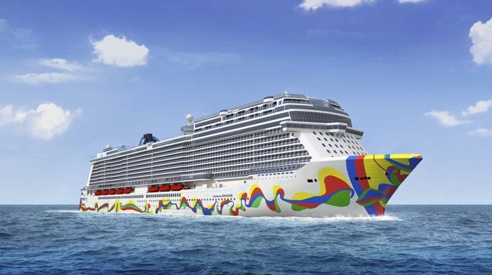 Położenie stępki pod nowy statek Norwegian Cruise Line - GospodarkaMorska.pl