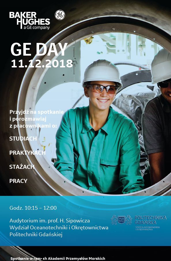 GE Day w ramach Akademii Przemysłów Morskich - GospodarkaMorska.pl