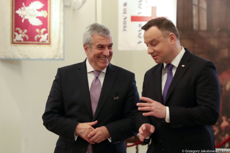 Prezydent Duda spotkał się z przewodniczącym Senatu Rumunii - GospodarkaMorska.pl