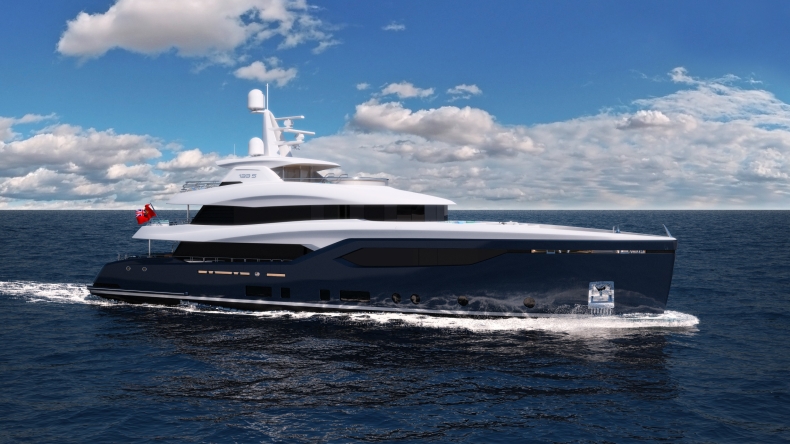 Taki jacht to marzenie wielu osób. Nowy projekt gdańskiej stoczni (wizualizacje) - GospodarkaMorska.pl