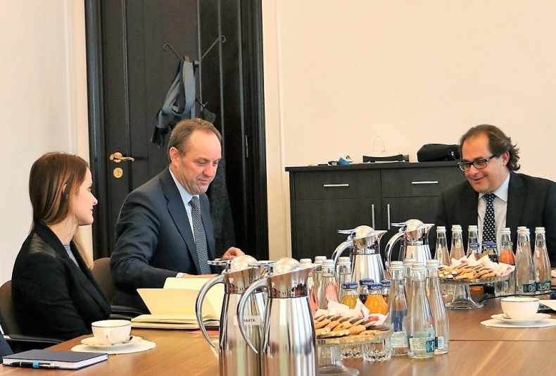 Spotkanie ws. przekopu Mierzei Wiślanej szefa MGMiŻŚ z marszałkiem Pomorskiego - GospodarkaMorska.pl