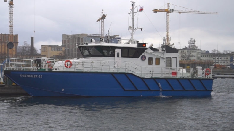 Kontroler-22 za kilka dni rozpocznie pracę w Porcie Gdynia. Byliśmy na pokładzie (foto, wideo) - GospodarkaMorska.pl