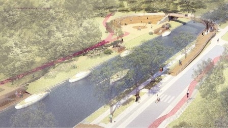 Nad Kanałem Łuczańskim jest już konstrukcja nowej kładki - GospodarkaMorska.pl