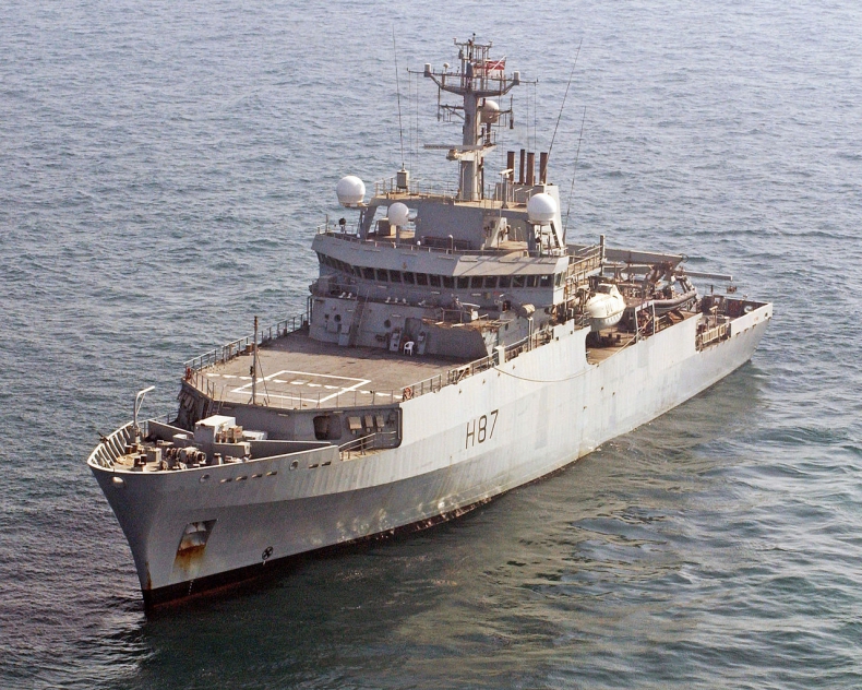 Ukraina: Do portu w Odessie wpłynął brytyjski okręt HMS Echo - GospodarkaMorska.pl