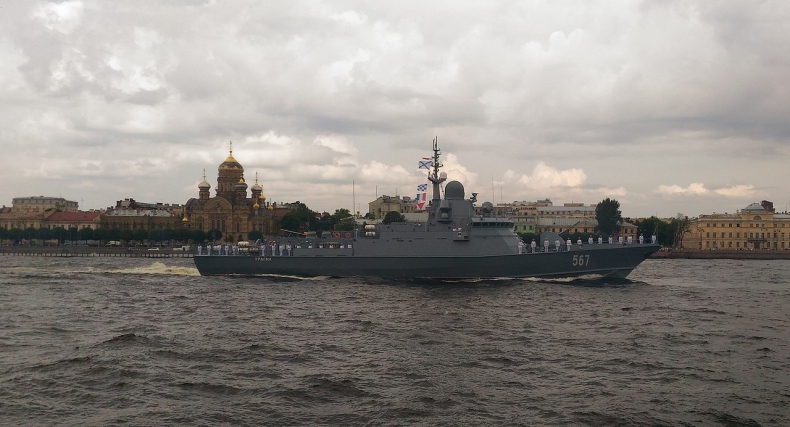 Rosyjska marynarka pozyskała nową korwetę rakietową - GospodarkaMorska.pl