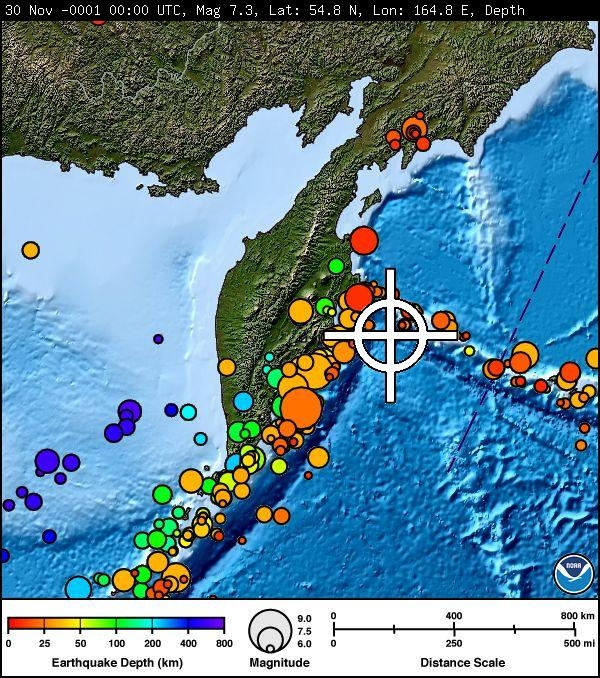Rosja: Silne trzęsienie ziemi u wybrzeży Kamczatki - GospodarkaMorska.pl