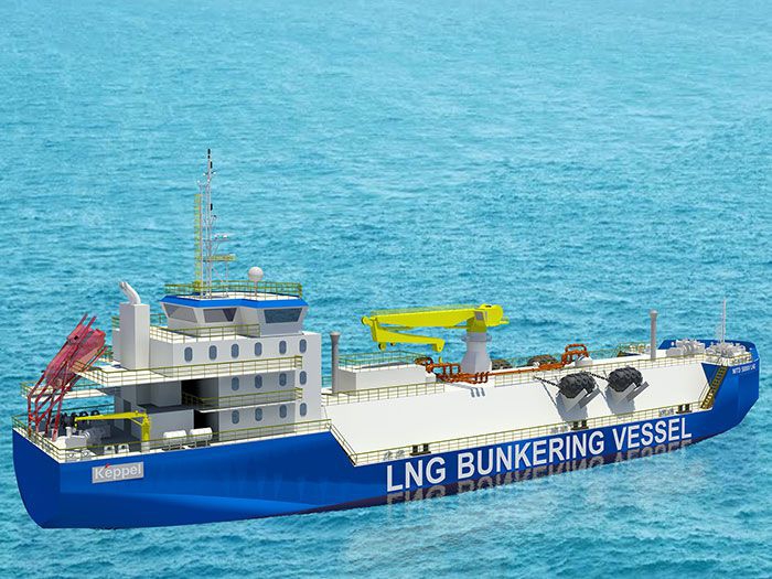 Grupa Keppel Offshore & Marine zbuduje bunkierkę LNG dla Gazpromu - GospodarkaMorska.pl
