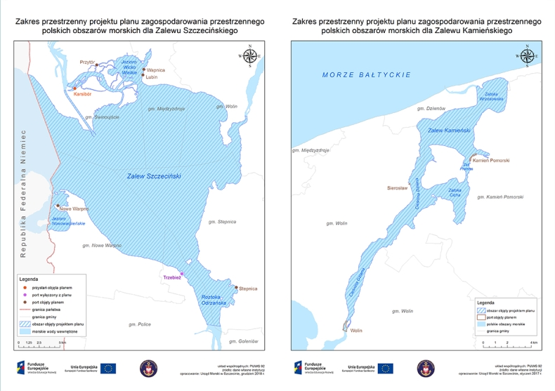 Wyłożenie projektów planów zagospodarowania przestrzennego dla Zalewu Szczecińskiego i Zalewu Kamieńskiego - GospodarkaMorska.pl