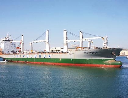 M/v Parandowski, statek Chipolbrok, gwiazdą filmową - GospodarkaMorska.pl