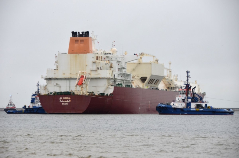 Pierwsza w tym roku dostawa do Terminalu LNG w Świnoujściu (foto, wideo) - GospodarkaMorska.pl