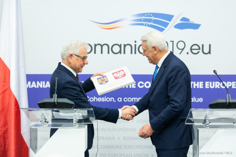 Szefowie MSZ Polski i Rumunii m.in. o pilnej potrzebie rewizji unijnej dyrektywy gazowej - GospodarkaMorska.pl
