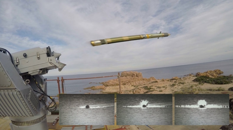 MBDA z powodzeniem demonstruje przeciwokrętowe zdolności pocisku Mistral (wideo) - GospodarkaMorska.pl