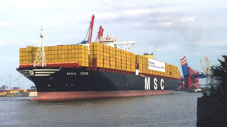Flota MSC w tym roku zbliży się do poziomu ogólnej ładowności jednostek Maerska - GospodarkaMorska.pl