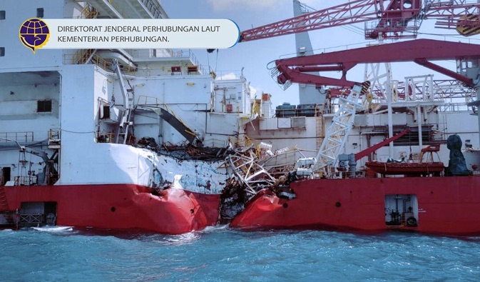 W Indonezji zatonął statek do układania podmorskich rurociągów i kabli - GospodarkaMorska.pl