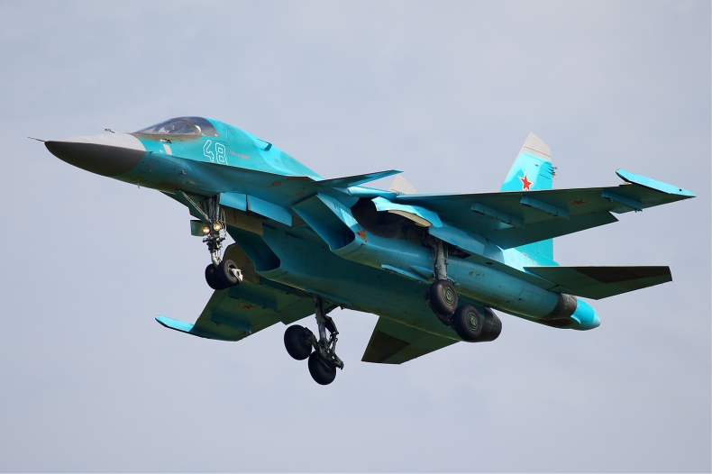Rosja: Resort obrony potwierdził zderzenie dwóch samolotów Su-34 - GospodarkaMorska.pl