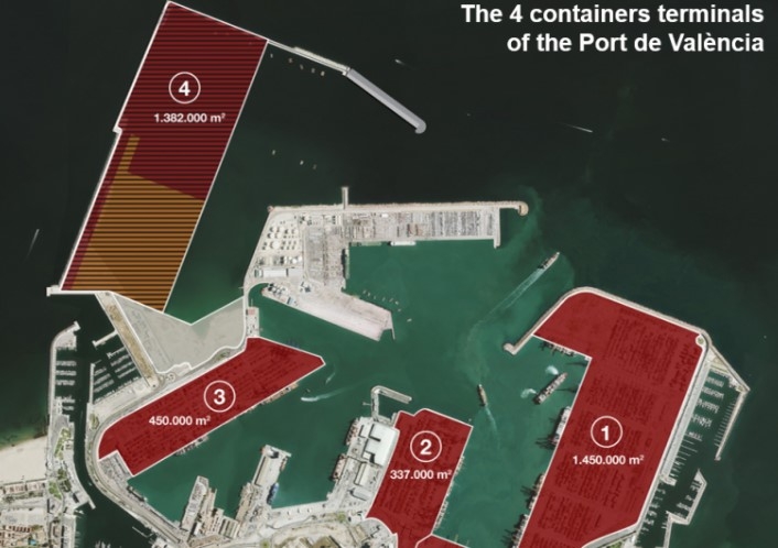 Budowa dużego terminalu kontenerowego w Walencji ruszy jeszcze w tym roku - GospodarkaMorska.pl