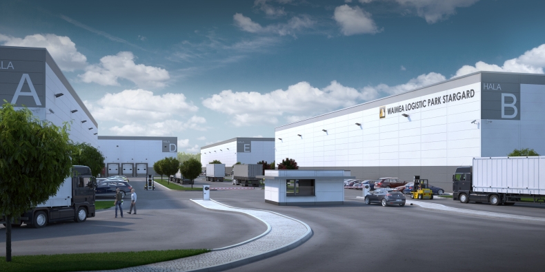 Budowa pierwszej hali Waimea Logistic Park Stargard realizowana zgodnie z planem - GospodarkaMorska.pl