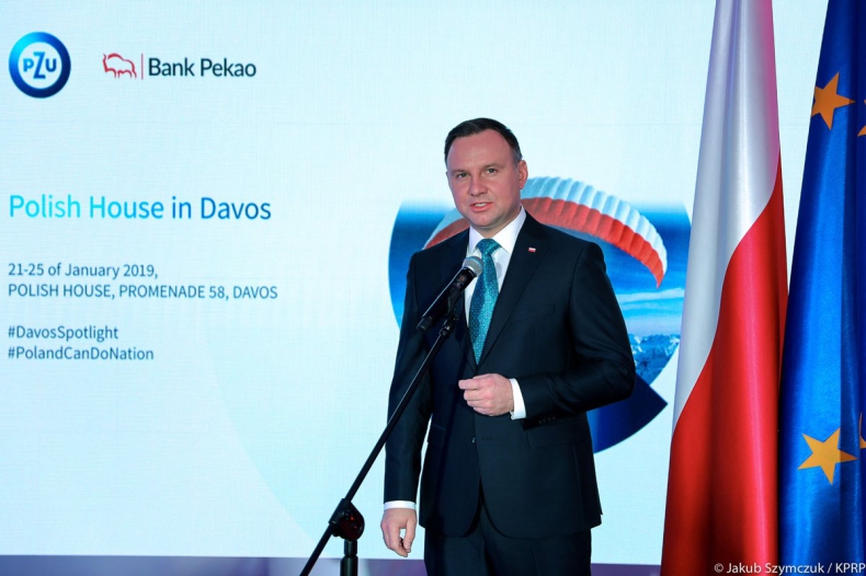 Prezydent w Davos: NATO ma się obecnie znacznie lepiej niż przed laty - GospodarkaMorska.pl