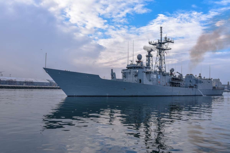 Fregata ORP Gen. K. Pułaski już w Siłach Odpowiedzi NATO - GospodarkaMorska.pl