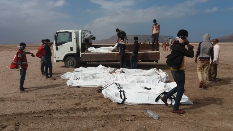 Dżibuti/IOM: Znaleziono ciała 52 ofiar zatonięcia dwóch łodzi - GospodarkaMorska.pl