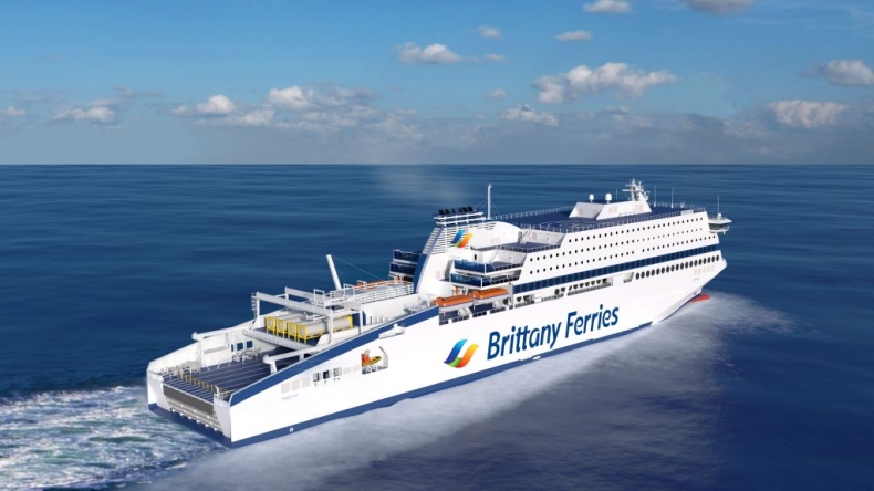 Przedłuża się dostarczenie promu Honfleur dla Brittany Ferries - GospodarkaMorska.pl