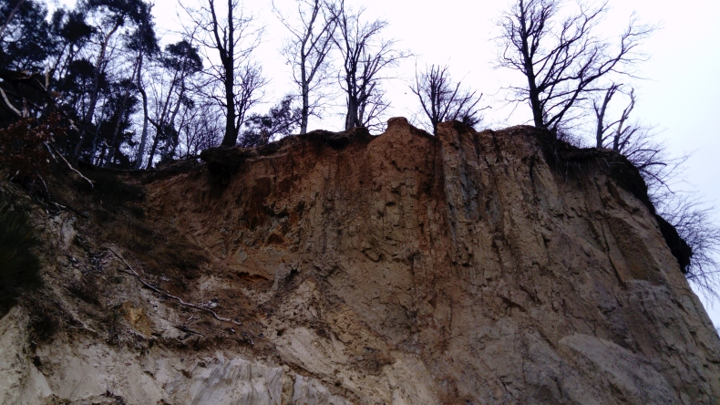 Klif Orłowski w Gdyni znów może się osunąć. Urząd Morski ostrzega (foto) - GospodarkaMorska.pl