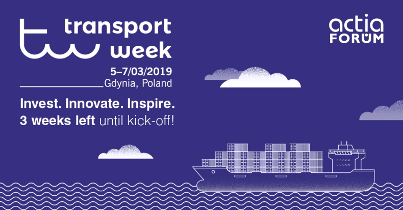 Dziewiąta edycja Transport Week 2019 już za trzy tygodnie w Gdyni - GospodarkaMorska.pl