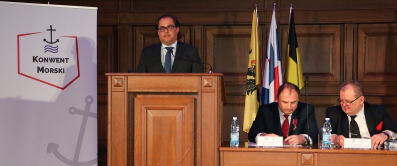Minister Gróbarczyk na posiedzeniu VII Konwentu Morskiego w Gdańsku - GospodarkaMorska.pl