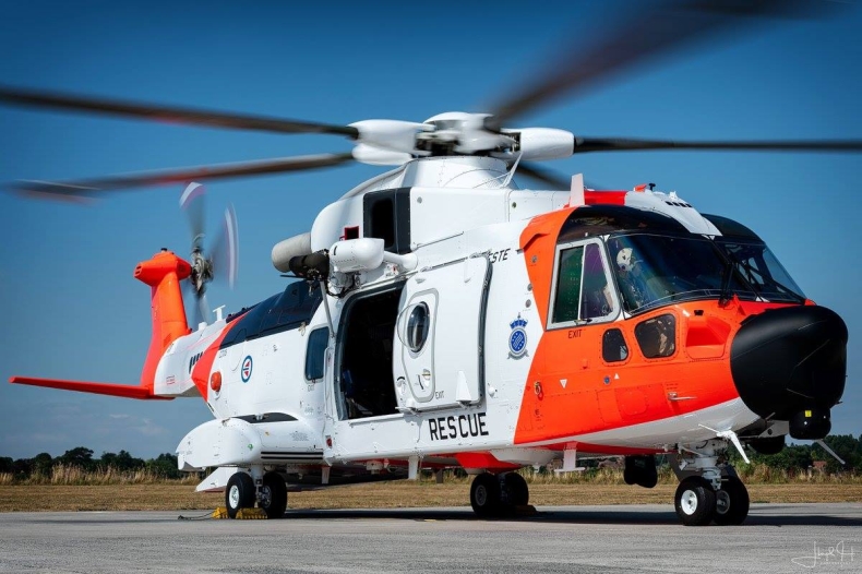 Śmigłowiec AW101 przechodzi testy w BLMW - GospodarkaMorska.pl