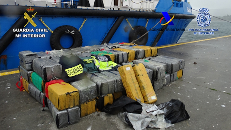 Ponad 3 tony kokainy znalezione na pokładzie statku towarowego - GospodarkaMorska.pl