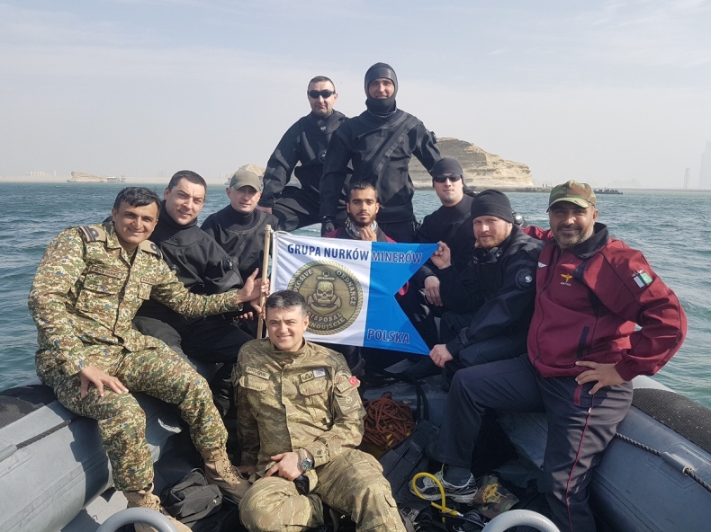 Nurkowie 8.FOW na ćwiczeniu AMAN-19 w Pakistanie - GospodarkaMorska.pl