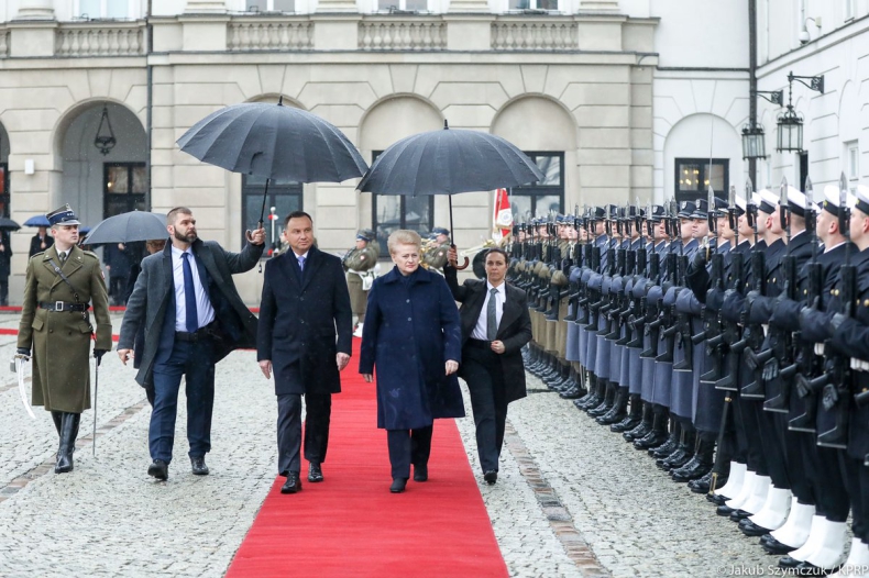Prezydent: Współpraca Polski i Litwy przebiega dobrze i się intensyfikuje - GospodarkaMorska.pl