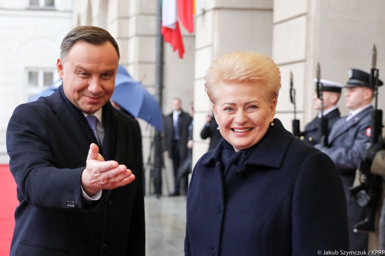 Grybauskaite: Polskę i Litwę łączy wiele projektów, w tym stanowiska dot. Nord Stream 2 - GospodarkaMorska.pl