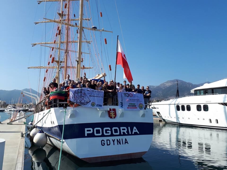 Załoga AGH Pogorią przepłynęła Morze Śródziemne w 100-lecie uczelni - GospodarkaMorska.pl