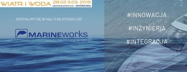 Marine Works zaprasza na Targi Wiatr i Woda - GospodarkaMorska.pl