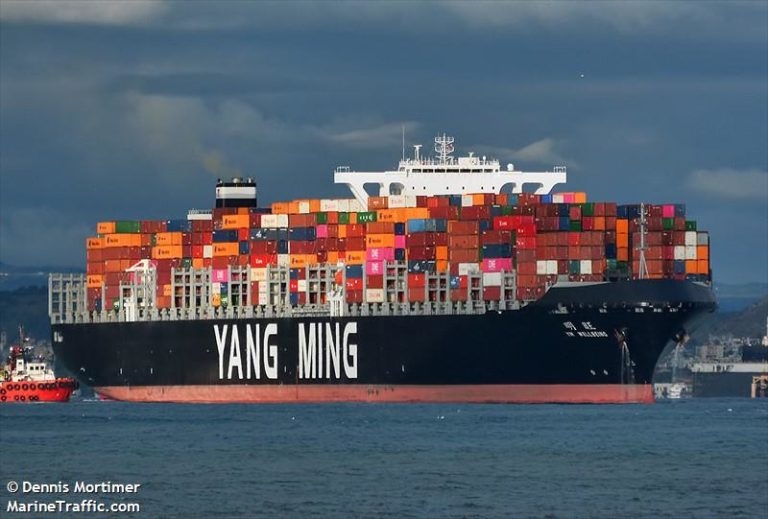 Yang Ming zwodował dwa nowe kontenerowce o ładowności 14 tysięcy TEU - GospodarkaMorska.pl