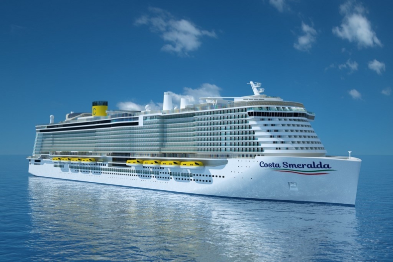 Meyer Turku zwodował pierwszy wycieczkowiec Costa Cruises napędzany LNG - GospodarkaMorska.pl
