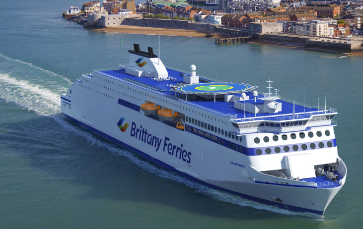 Francuskie Brittany Ferries wprowadzi nowy prom w 2023 roku - GospodarkaMorska.pl