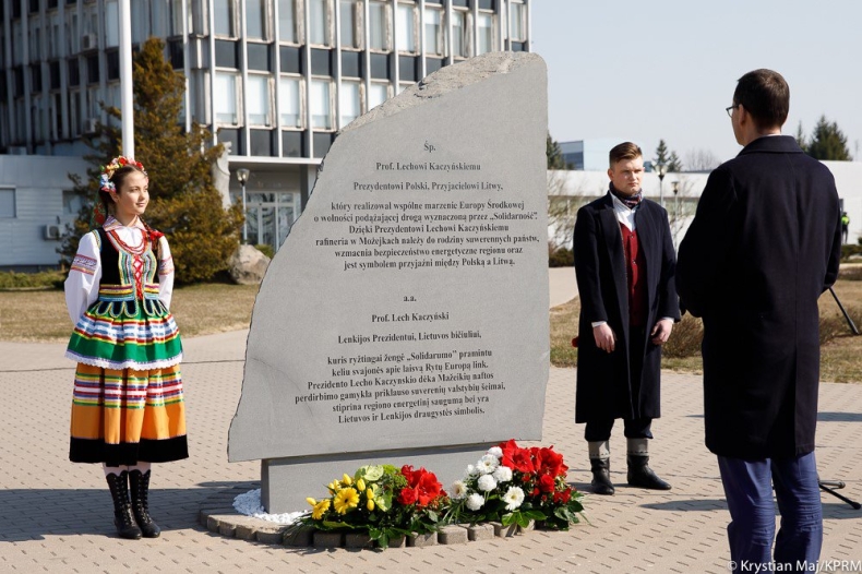 Morawiecki: Możejki to żywy pomnik Lecha Kaczyńskiego - GospodarkaMorska.pl