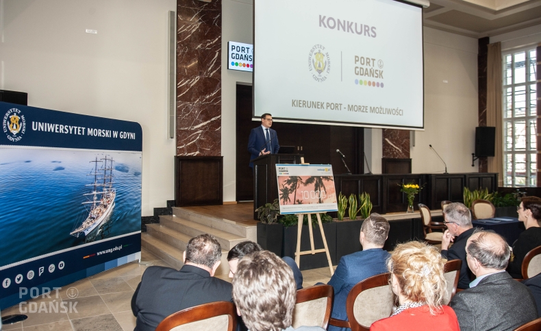 „Kierunek port – morze możliwości”. Konkurs Portu Gdańsk i Uniwersytetu Morskiego (foto, wideo) - GospodarkaMorska.pl