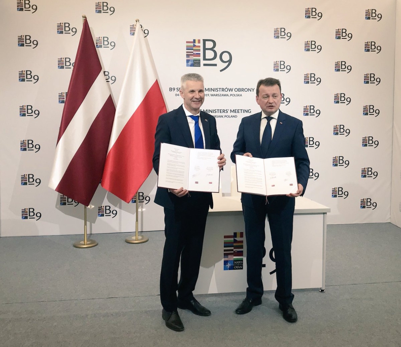 Polska i Łotwa podpisały porozumienie o współpracy w zakresie edukacji obronnej - GospodarkaMorska.pl