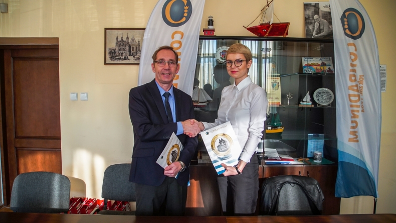 Stocznia CRIST podpisała porozumienie z SOiO CONRADINUM (foto) - GospodarkaMorska.pl