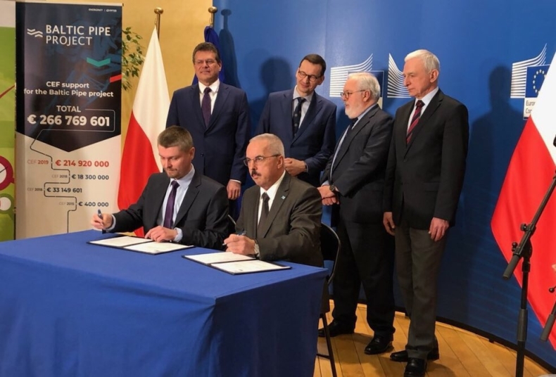 Morawiecki o Baltic Pipe: Z partnerami rozumiemy potrzebę dywersyfikacji energetycznej - GospodarkaMorska.pl