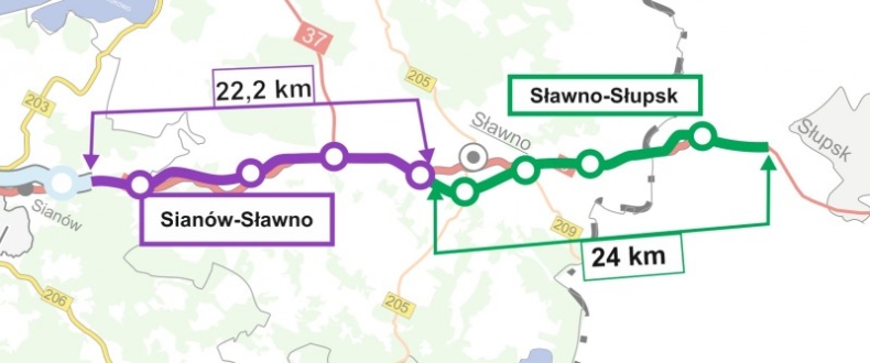 Przetarg na wykonanie projektu budowlanego dla S6 na odcinku Koszalin-Słupsk - GospodarkaMorska.pl