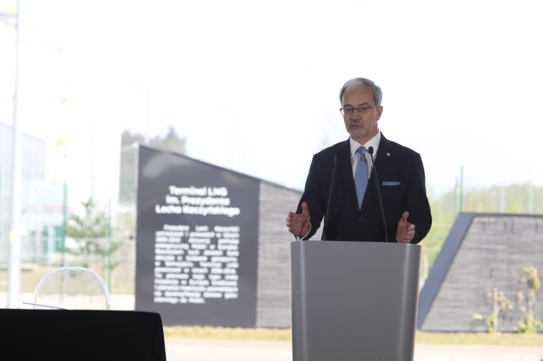 Kwieciński: Terminal LNG w Świnoujściu będzie wpisywał się we współpracę w ramach Trójmorza - GospodarkaMorska.pl