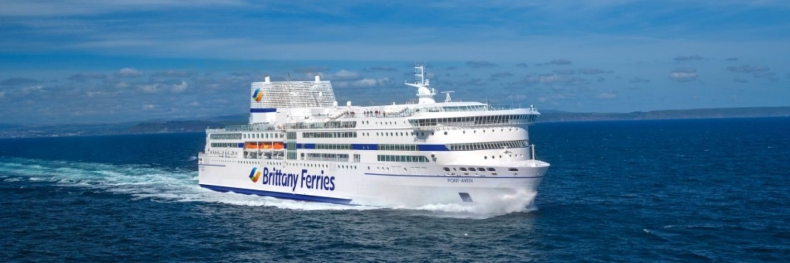 Brittany Ferries stawia na kolejne innowacje - GospodarkaMorska.pl