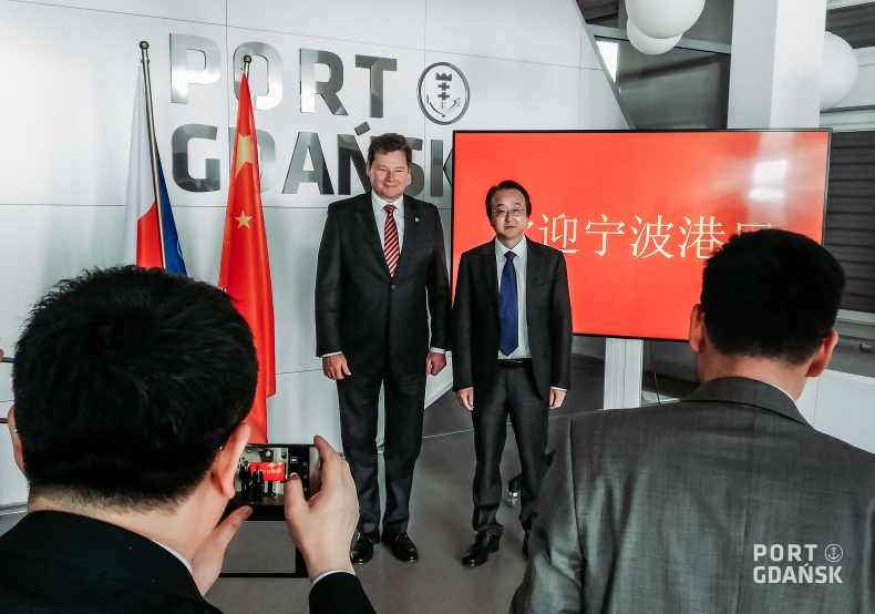 Port Ningbo-Zhoushan w Porcie Gdańsk - GospodarkaMorska.pl