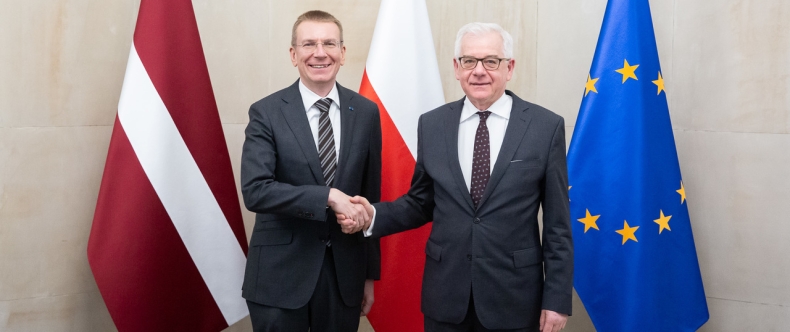 Wizyta ministra spraw zagranicznych Łotwy. Tematami m.in. Via Baltica i Rail Baltica - GospodarkaMorska.pl